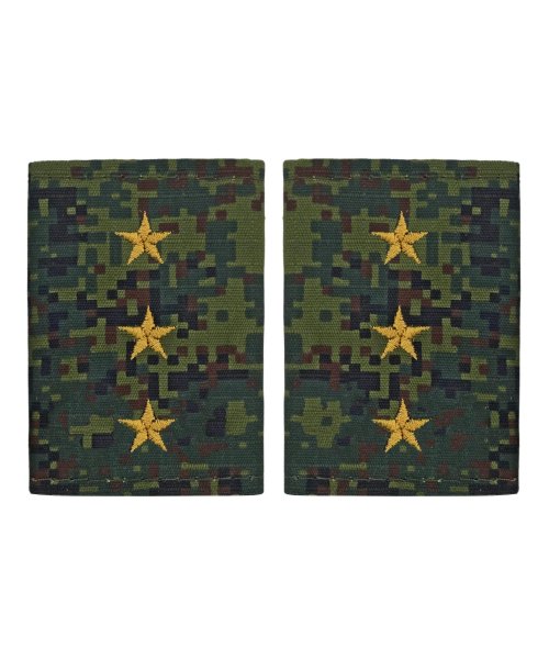 Фальшпогоны цифра желтая вышивка Старший прапорщик