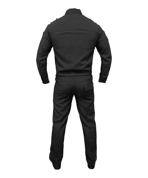 Превью Костюм штабной черный габардин &mdash; 2