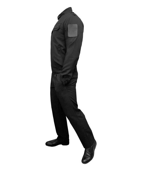 Превью Костюм штабной черный габардин &mdash; 3