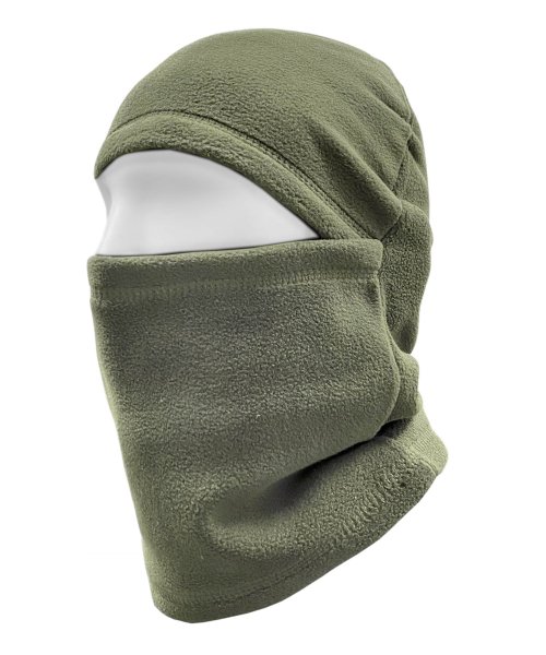 Маска балаклава оливковая флисовая
