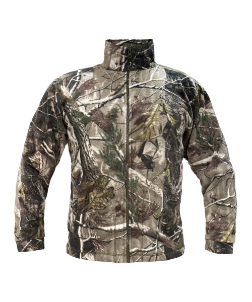 Толстовка флисовая осенний лес