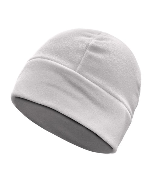 Шапка флисовая белая