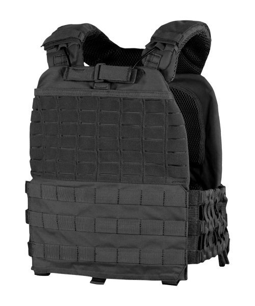 Разгрузка тактическая плитник черный