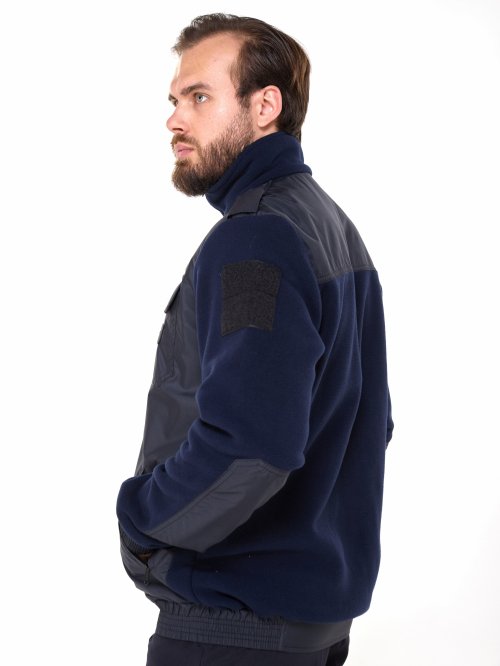 Куртка флисовая синяя &mdash; 2