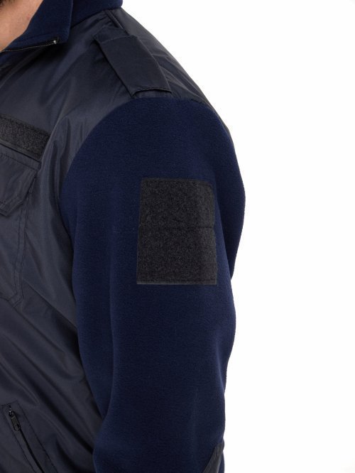 Куртка флисовая синяя &mdash; 4