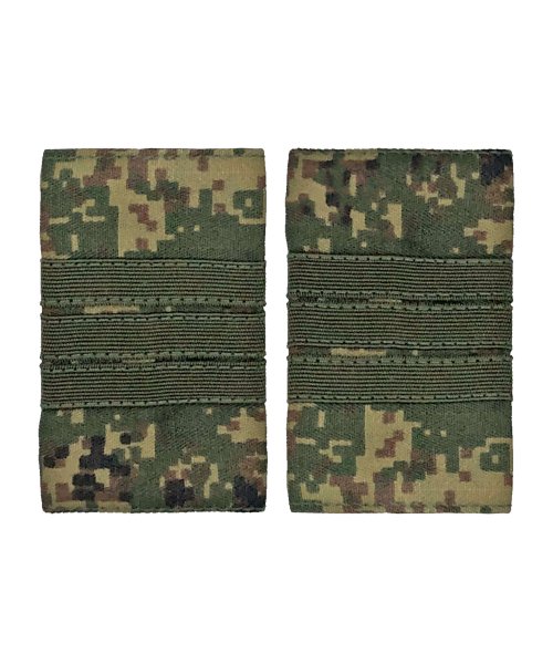 Фальшпогоны пиксель зеленый сержант