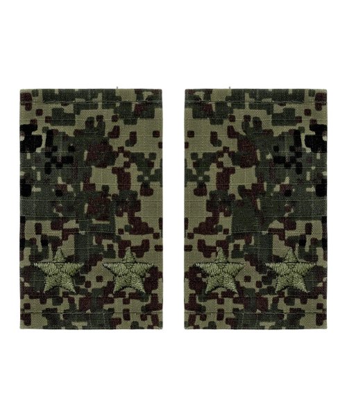 Фальшпогоны пиксель зеленый подполковник &mdash; 1