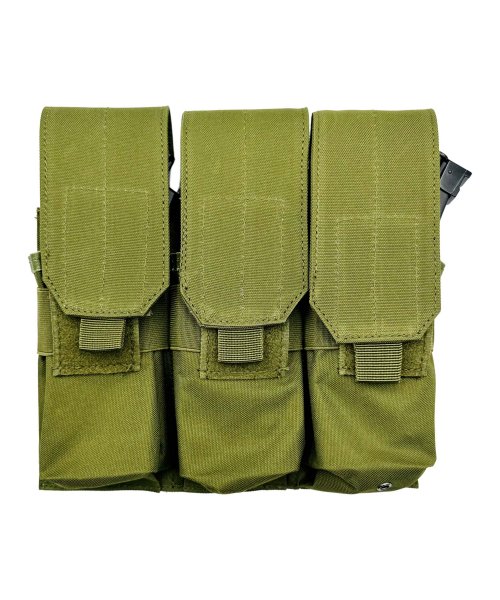 Подсумок оливковый для трех магазинов АК &mdash; 1