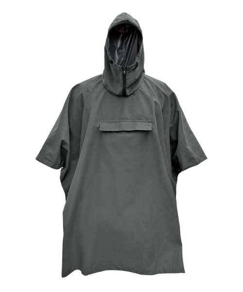 Превью Плащ-накидка (пончо) Оливковый &mdash; 1