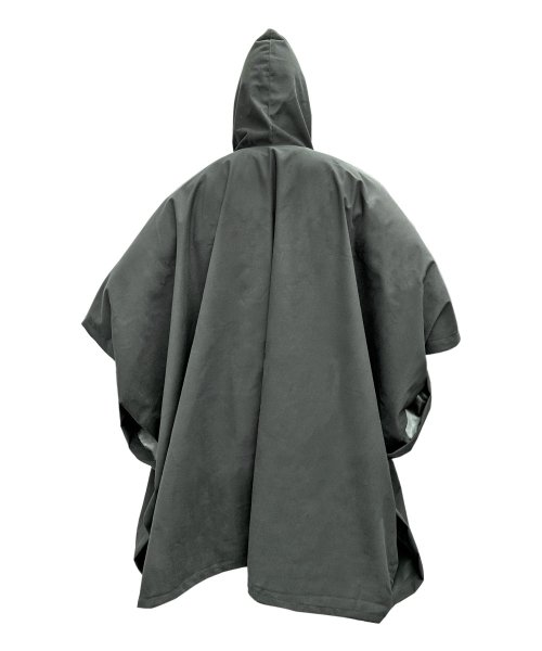 Превью Плащ-накидка (пончо) Оливковый &mdash; 2