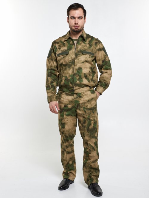 Костюм Росгвардия офисный зелёный мох