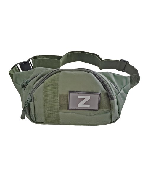 Сумка на пояс оливковая