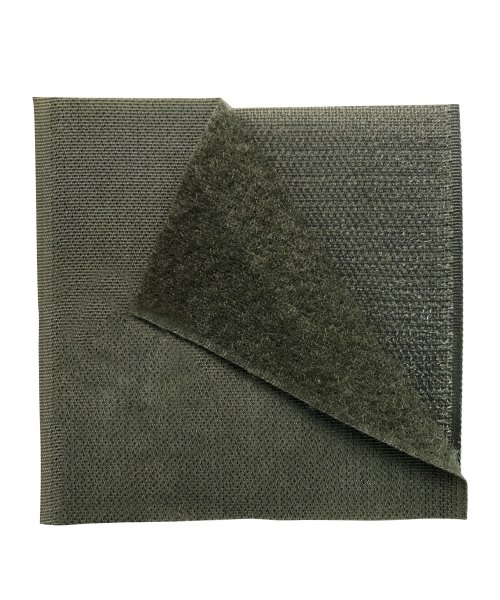 Лента липучая для шеврона квадратная зеленая