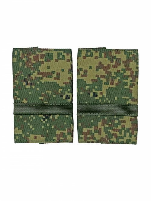 Фальшпогоны пиксель зеленый ефрейтор &mdash; 1