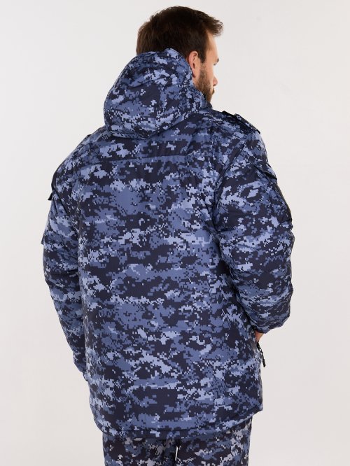 Куртка Росгвардия точка синяя с подстежкой &mdash; 2