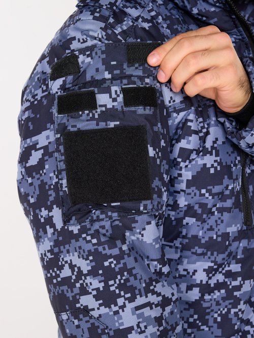 Куртка Росгвардия точка синяя с подстежкой &mdash; 5