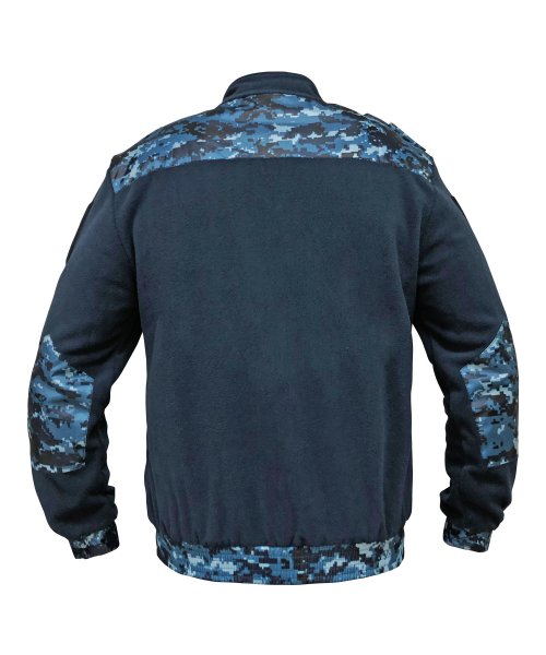 Куртка флисовая цифра синяя &mdash; 2