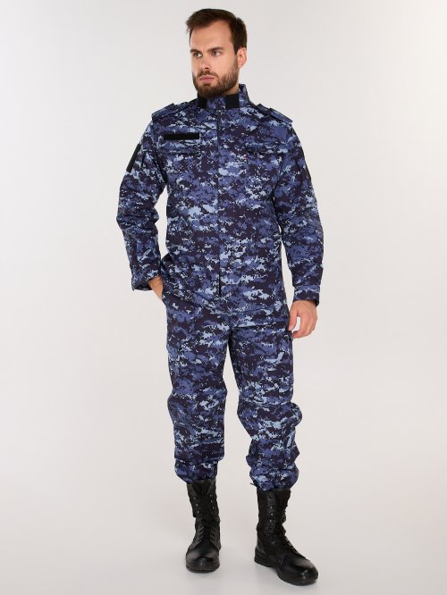 Костюм летний синяя точка рипстоп