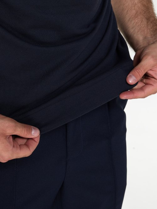 Футболка поло ГИБДД ДПС желтая вставка &mdash; 6