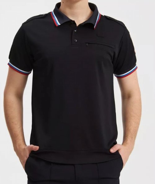 Футболка поло полиции ППС тёмно-синяя (Уценка) &mdash; 1