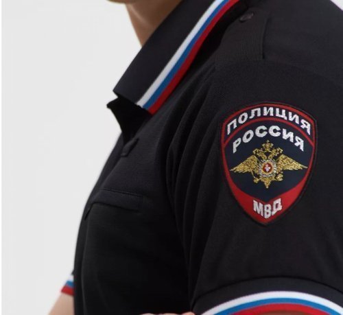 Футболка поло полиции ППС тёмно-синяя (Уценка) &mdash; 2