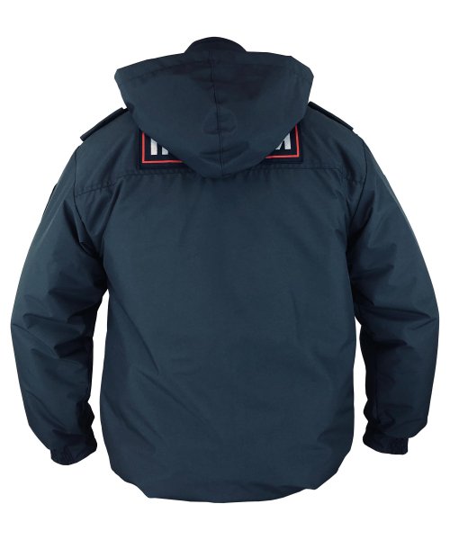 Ветровка полиции синтепон нового образца с шевронами &mdash; 3