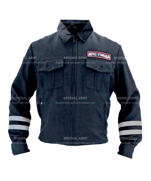 Куртка ДПС габардин с вышитыми шевронами (уценка) &mdash; 2