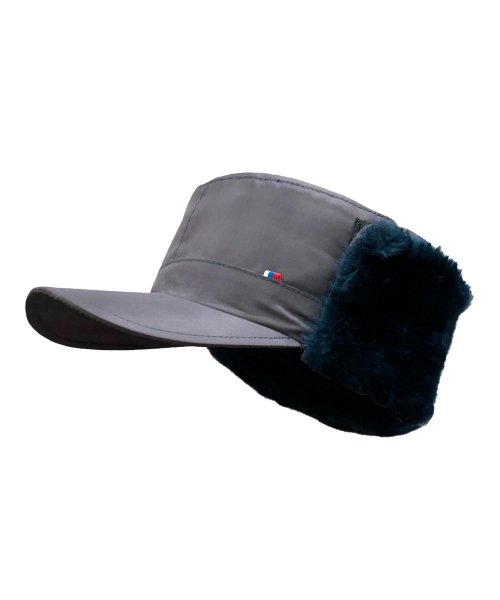 Кепи утепленная серая &mdash; 5