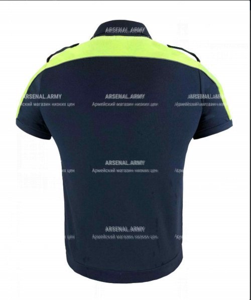 Футболка поло ГИБДД ДПС желтая вставка (уценка) &mdash; 2