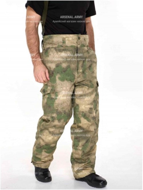 Брюки тактические утепленные мох (уценка) &mdash; 1