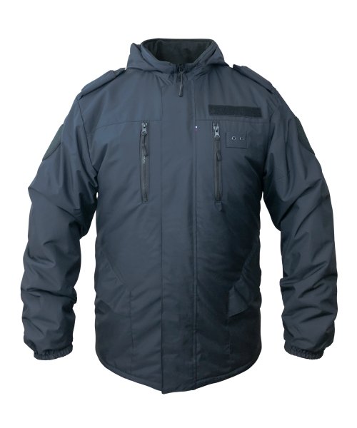 Ветровка полиции синтепон удлиненная &mdash; 1