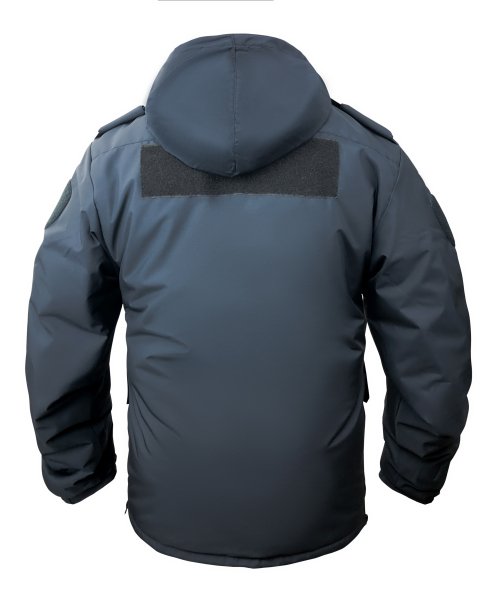 Ветровка полиции синтепон удлиненная &mdash; 3