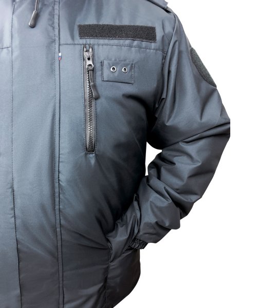 Ветровка полиции синтепон удлиненная &mdash; 5