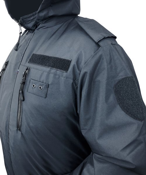 Ветровка полиции синтепон удлиненная &mdash; 6