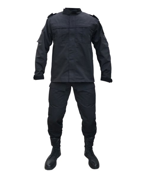 Костюм спецназ черный на замке &mdash; 1