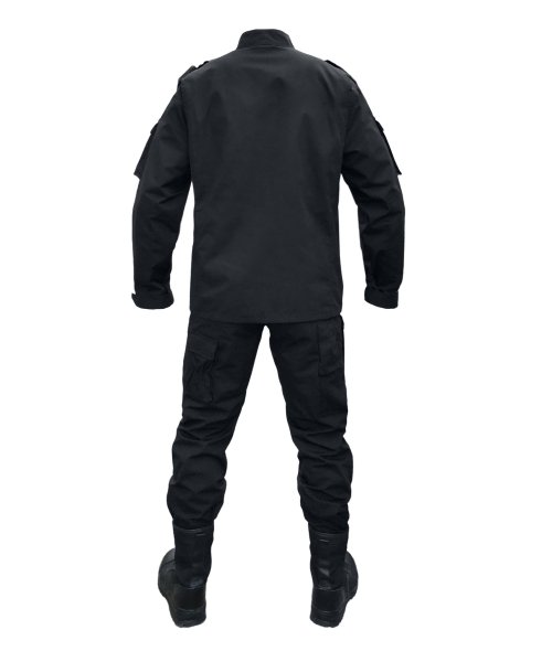 Костюм спецназ черный на замке &mdash; 2