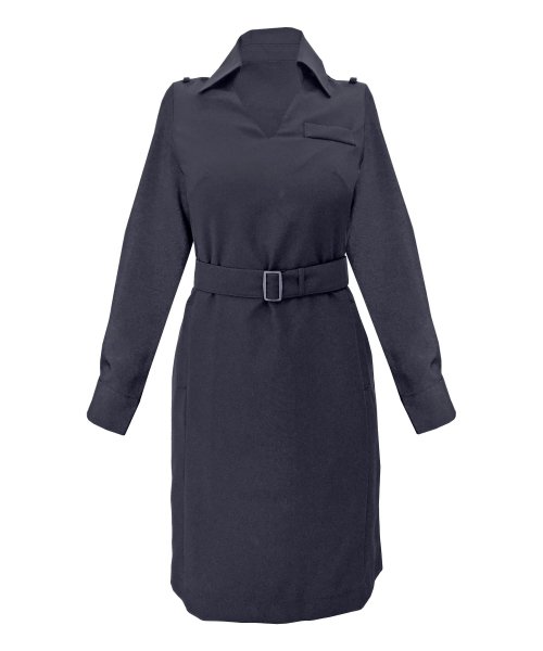 Платье полиции габардин длинный рукав