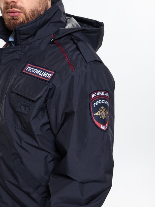 Ветровка полиции синтепон &mdash; 4