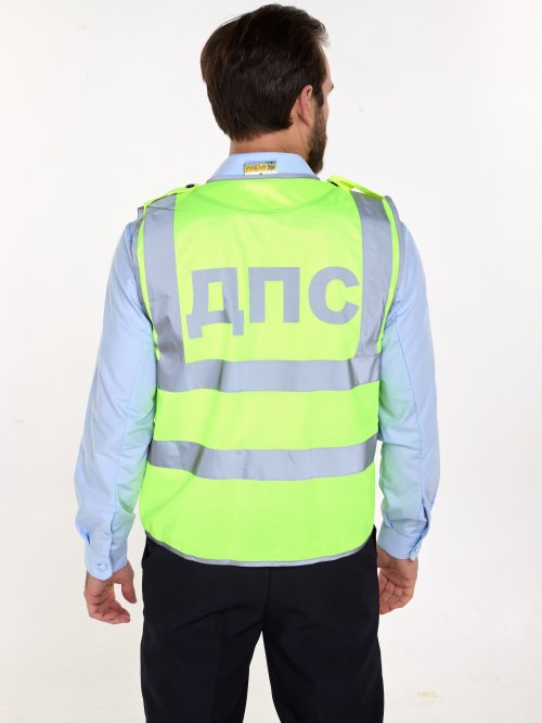 Жилет сигнальный ДПС &mdash; 2