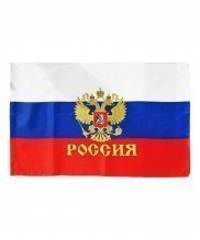 Флаг России с гербом 40*60