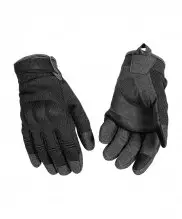 Перчатки тактические черные с защитой