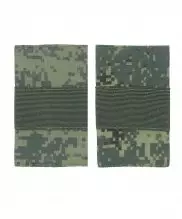 Фальшпогоны пиксель зеленый cтарший сержант — 1