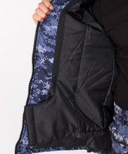 Превью Куртка Росгвардия точка синяя с подстежкой — 15