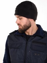 Превью Шапка флисовая черная &mdash; 3