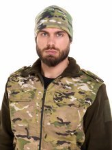 Шапка флисовая мультикам без подворота — 1