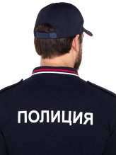 Бейсболка полиции с кокардой рипстоп — 3
