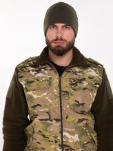 Шапка Garsing оливковая флисовая — 2