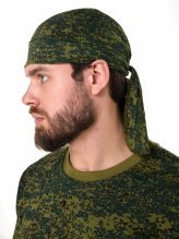 Превью Бандана цифра зеленая &mdash; 4