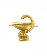 Эмблема медики золото нового образца (левая)
