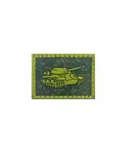 Эмблема танковые войска на липе (пара) — 2